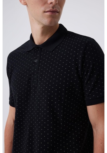 Lee Cooper Newmıxed Erkek Polo Yaka T-Shırt Siyah-15860-Siyah