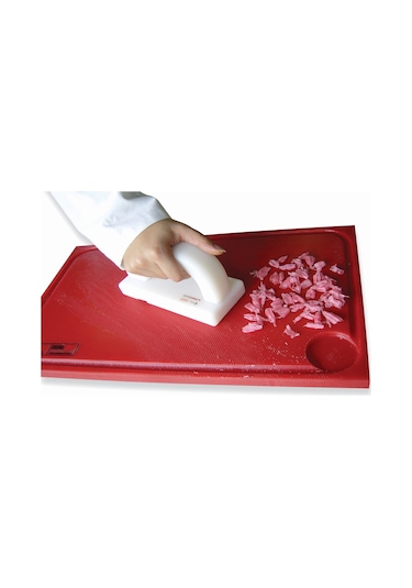 Türkay 17.5x9.5x7.5 Cm Polietilen Kesme Tahtası Kesim Levhası Temizleme Aparatı 1848