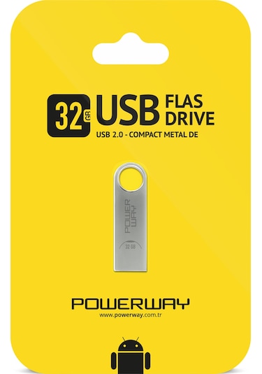 Powerway PW-32GB 32 GB Usb 2.0 Flash Bellek