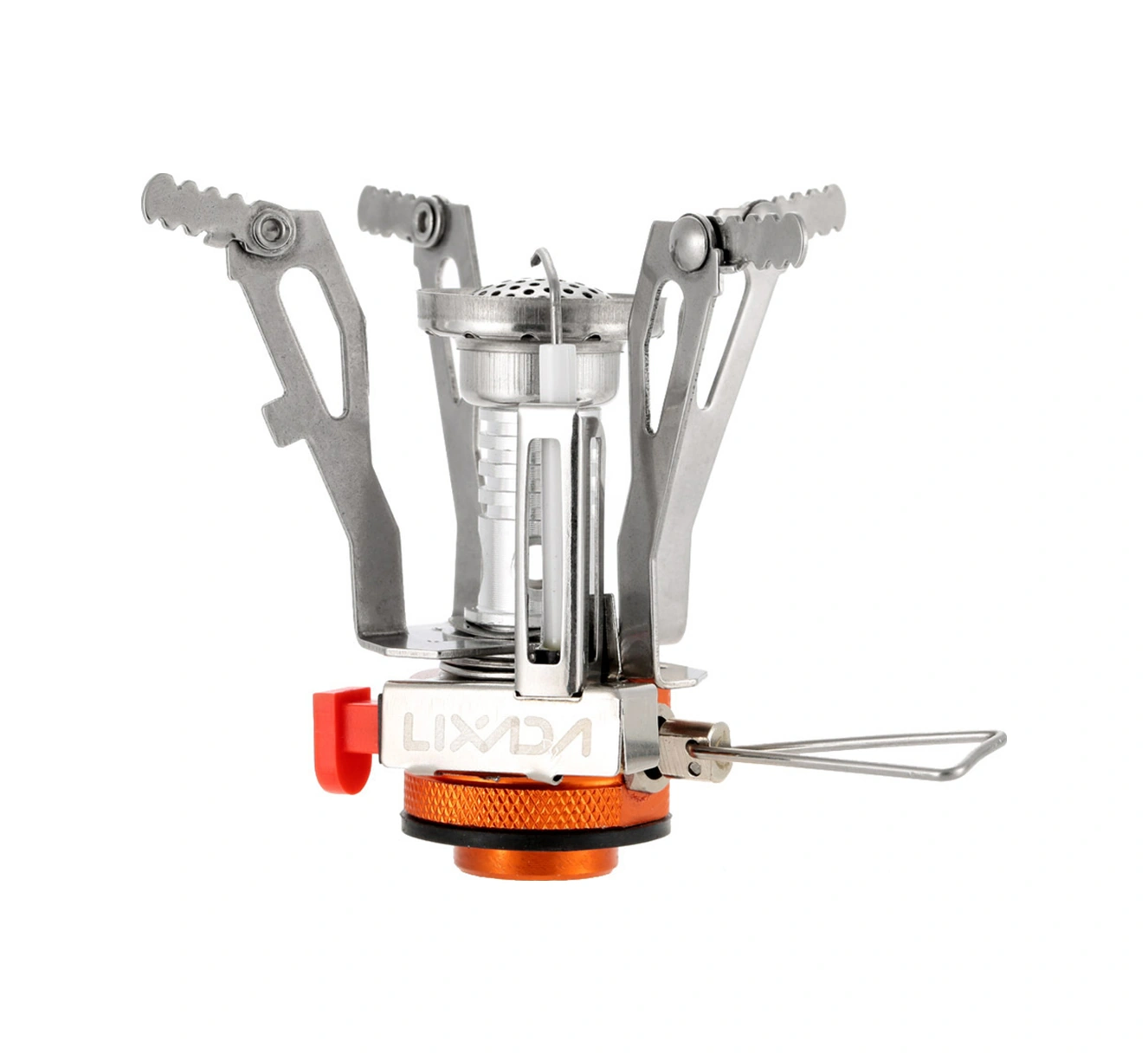 Youtek Dış Mekan Mini Kamp Ocağı - 3000w Elektrikli Ateşleme Fonksiyonu İle Çelik-alüminyum Malzeme, Hafif Ve Taşınabilir Gümüş