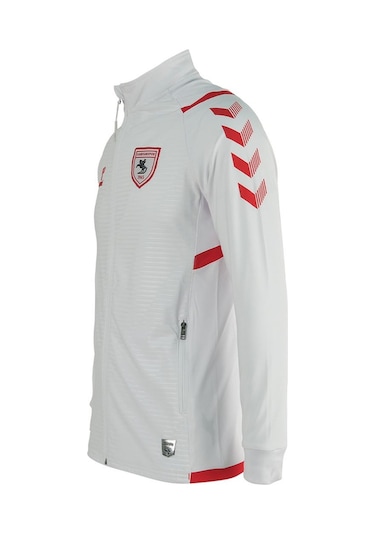 23/24 Hummel Samsunspor Kamp Eşofman Tek Üst Beyaz