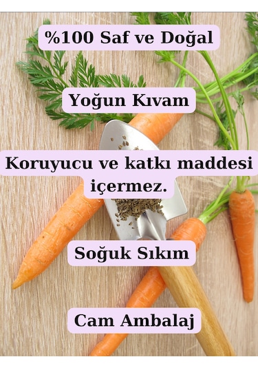 Havuç Tohumu Yağı Ve Üzüm Çekirdeği Yağı 2 X 20 Ml - %100 Soğuk Sıkım Saf 20 ML