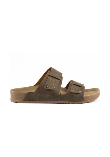 Comoflex Pimli İlkbahar-yaz Erkek Terliği Vizon