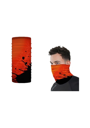 Wily Wear Uv Boyunluk Vision Orange Geniş Çok Renkli