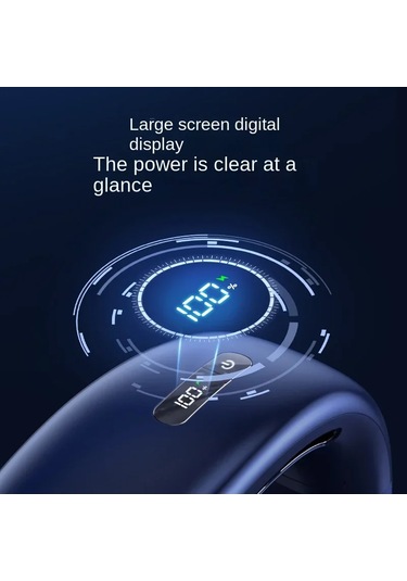 Taşınabilir Boyun Fanı Mini Bıçaksız Sessiz Boyun Askısı Fanı