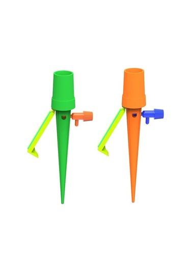 Trendooze Vanasına Tembel Sulama Sulama Su Sprinkler Sahip Parça Otomatik Kontrol Damla Cihazı Ayarlanabilir Avrupa Anahtarlı Akışı 12 Oz