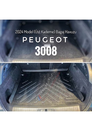 Peugeot 3008 Hybrid Üst Bagaj Havuzu, 2024-