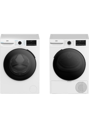 Beko KMX 1000 Kurutma Makinesi - CMX 10120 Çamaşır Makinesi 2'li Set