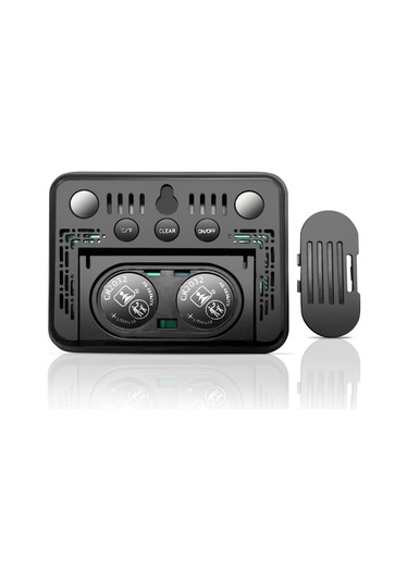 Sones İç Mekan Sıcaklık Ve Nem Monitörü Termometre Higrometre Sürekli Takvimli