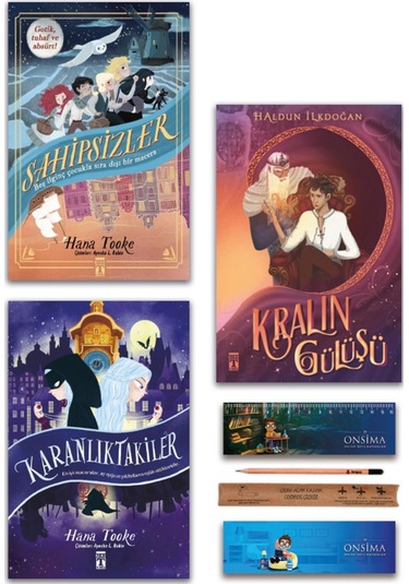 Genç Timaş Kralın Gülüşü - Sahipsizler - Karanlıktakiler Set 3 Kitap