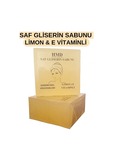 Hmd Bitkisel Kozmetik Limon & E Vitaminli Saf Gliserin Sabunu 4 x 100 G