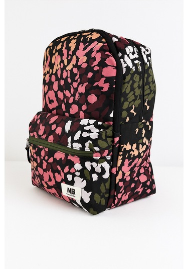 Newbag Kamuflaj Kız Okul Sırt Çantası Yeni Sezon - Pembe Kamuflaj