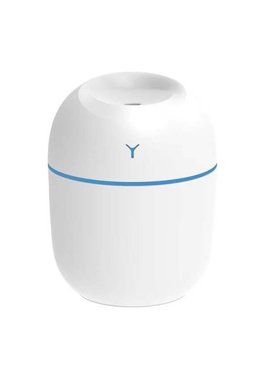 Teltree Ev Ve Araç Kullanıma Uygun Usb Nemlendirici - 260ml Hacim, 4-8 Saat Sprey Süresi, Aromaterapi Desteği, Hafif Ve Taşınabilir - Beyaz