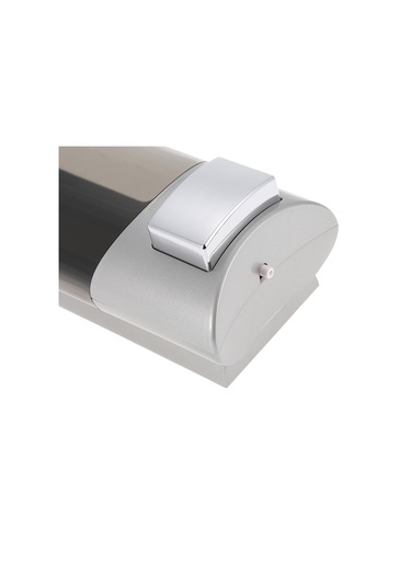 Chuangdıan Cd-1023 500ml Duvara Monte Tek Şişe Manuel Sabunluk Şampuan Kutusu,gümüş Diğer