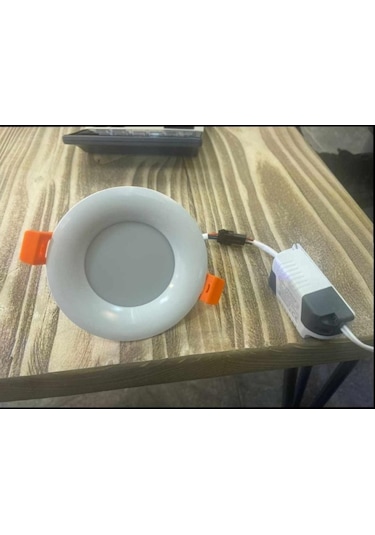 Keatled 5W 3Renk Sıva Altı Downlight Spot - Beyaz Kasa