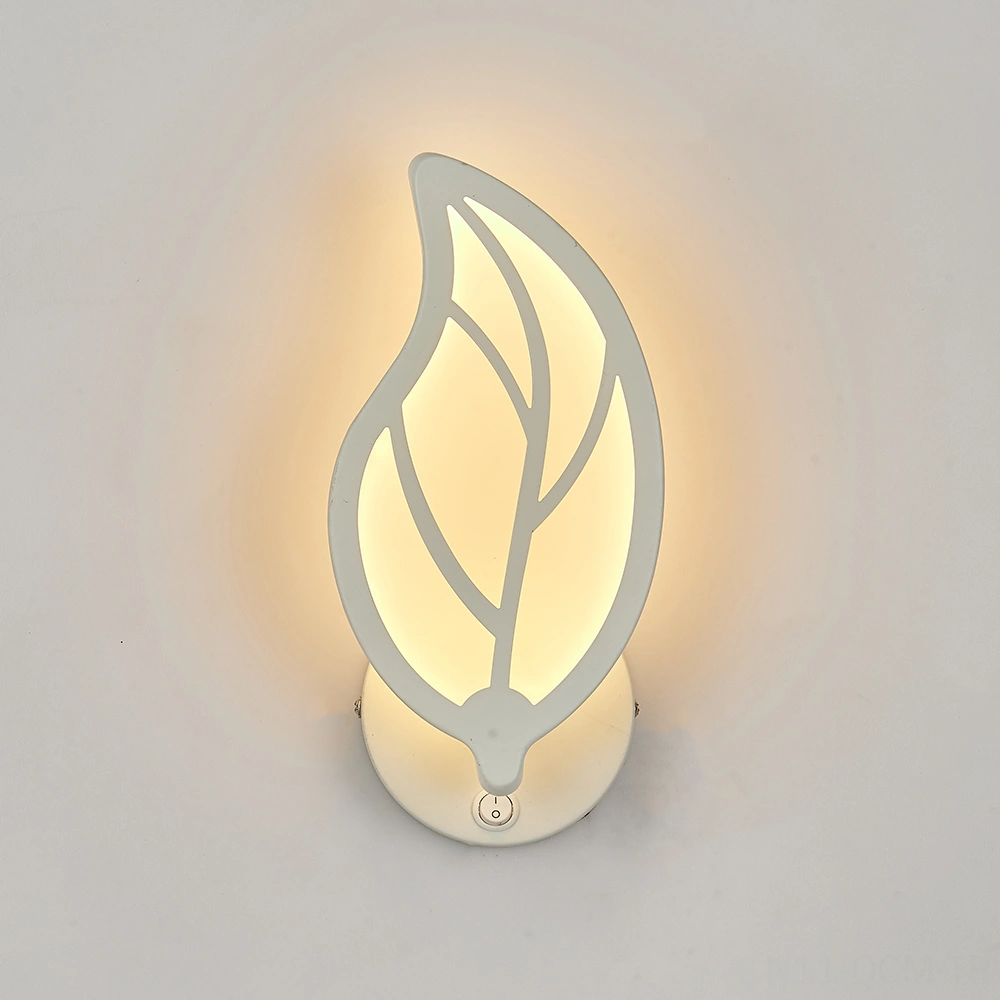 Qingmipy 3000k Isı Beyaz Led Duvar Lambası, 10w Enerji Tasarruflu, 85-265v Geniş Voltajlı, Anahtarlı Bağlantı Tipi, 3061 Modeli Ilık Beyaz