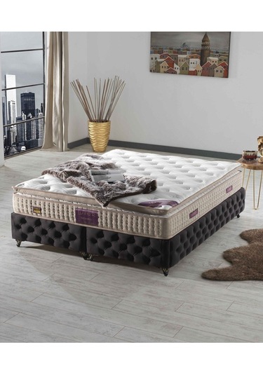 Luper Çift Kişilik Istanbul Luxurıa Pedli 150x200 Ultra Ortopedik Yaylı Yatak