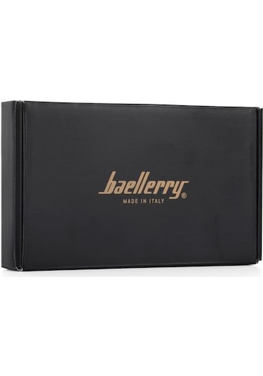 Baellerry Premier Bayan Italyan Cüzdan Siyah