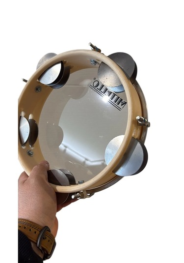 Arap Fasıl Tefi Profesyonel Ten Rengi Carbon Kasnak Mitello Film