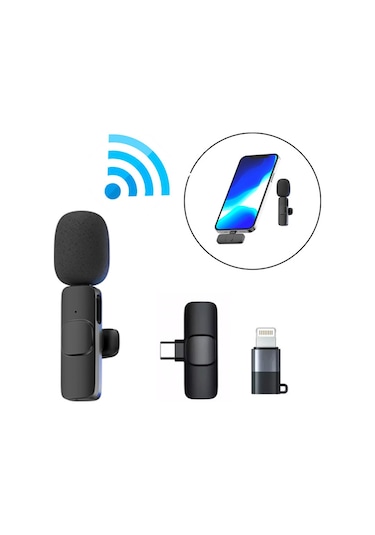 Ally K8 Lightning iPhone Tak Konuş Wireless Kablosuz Mini Yaka Mi