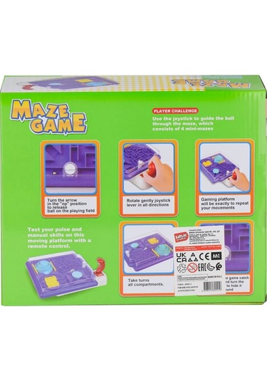 Jrd967-9 Kare Survivor Joyistik Denge Oyunu -birliktoys