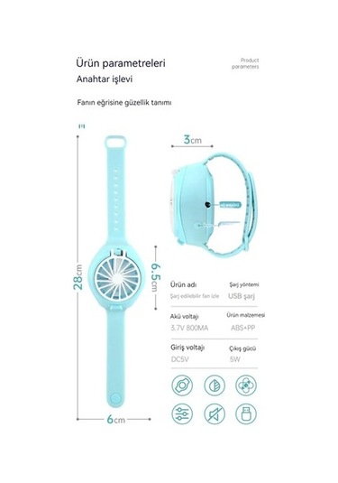 Usb Mini El Fanı - Pembe 5f0pl3 Pembe Yok Usb 1.000 Adetten Az