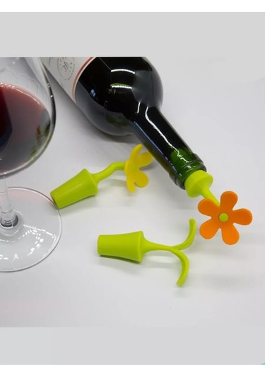 Sunny&moon Home Silikon Şişe Tıkacı 207305368 Yeşil