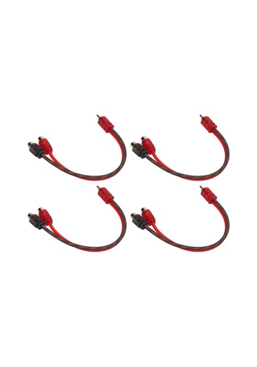 Rekabet Serisi Elektromanyetik Korumalı Rca Adaptörleri, Kompakt Alanlarda Optimum Performans İçin Çift Korumalı Ultra Esnek Teknoloji 4'lü Paket