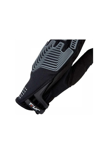 T.tur G-three Korumalı Soft Motosiklet Eldiveni Siyah