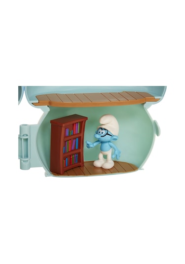 Şirinler Kayıp Köy Bilgin Şirin Mantar Evi Oyun Seti 96570