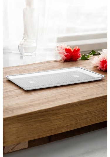 Fanus Tepsisi Şeffaf 400x600 Mm Sadece Tepsidir Şeffaf