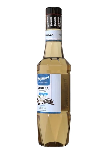 Saphori Şekersiz Vanilya Aromalı Kokteyl Şurubu Şekersiz Vanilya Şurubu 700 Ml