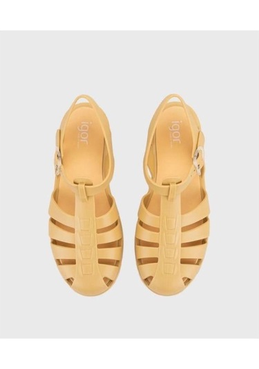 İgor S10259-235 Bıarrıtz Mate Kadın Sandalet Sarı 36-41 Sarı