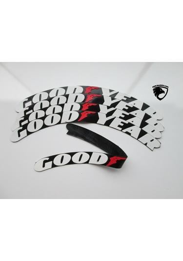 Lastik Yazısı Goodyear Bombtire 8 Adet