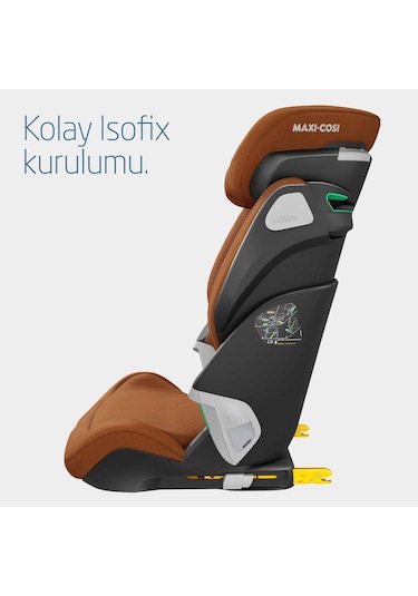 MaxiCosi Kore Pro Işık Sensörlü Adac'Lı Isofixli ISize 15-36 Kg Çocuk Oto Koltuğu Authentic Cognac