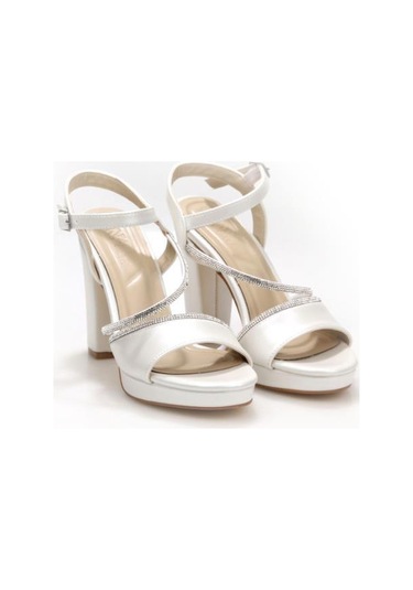 Papuçcity Tamer 03148 10 Cm Platform Topuklu Kadın Abiye Ayakkabı siyah