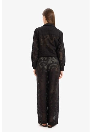 Defacto Dantelli Esnek Belli Beyaz Plaj Pantolonu-fall İn Love D9767ax25smbk27 Siyah Defacto Dantelli Esnek Belli Beyaz Plaj Pantolonu-fall İn Love D9767ax25smbk27 Siyah