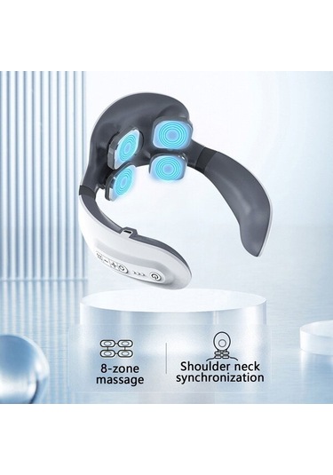 Boyun 4 Baş 6 Tip Masaj Modu Boyun Şarjı Yaşlılar/arkadaşlar/yetişkinler İçin Boyun Ve Omuzlar Çok Renkli