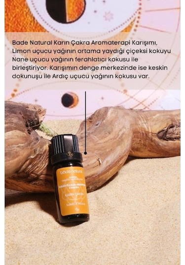 Bade Natural Karın Çakra Aromaterapi Karışımı 10 ML