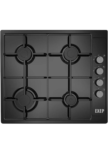 Exep EO330 - ED401 Emaye Siyah Ankastre Set