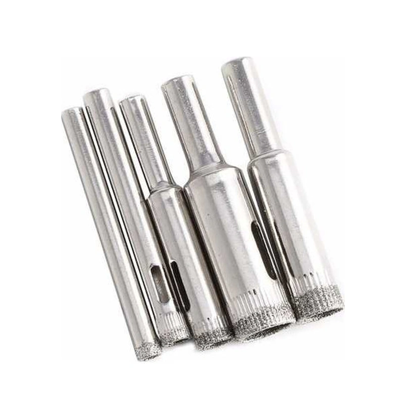 Tongxida 5 Adet Elmas Kaplama Matkap Uçları, 5 Delik Testere Ucu, Mükemmel Kesim