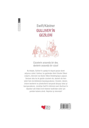 Gulliver'In Gezileri - Swift/Kästner - Can Çocuk Yayınları