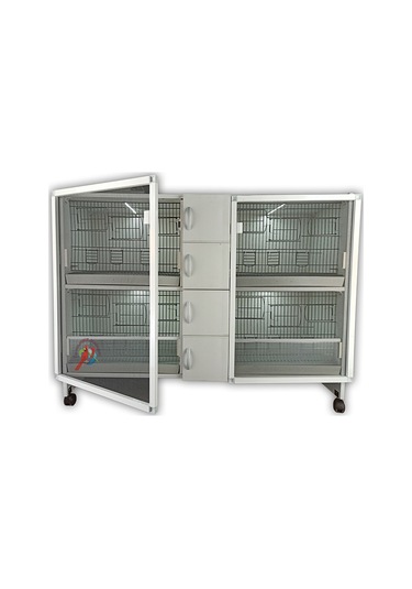 İstanbul Kafes Model 4Y-Oy Pvc Kuş Dolabı