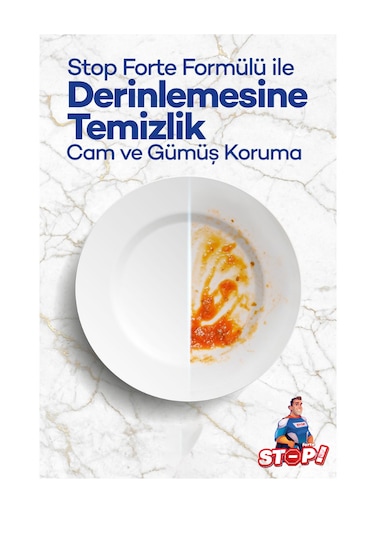 Stop Forte Toz Bulaşık Deterjanı 44 Yıkama