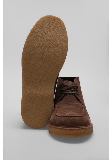 Lufian Gary Erkek Deri Bot Kahverengi Kahverengi 112230212100400 Kahverengi