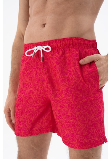 Arma Erkek Regular Fit Çok Renkli Mayo Deniz Şortu Y25525278001 Pembe-p5 Koyu Pembe