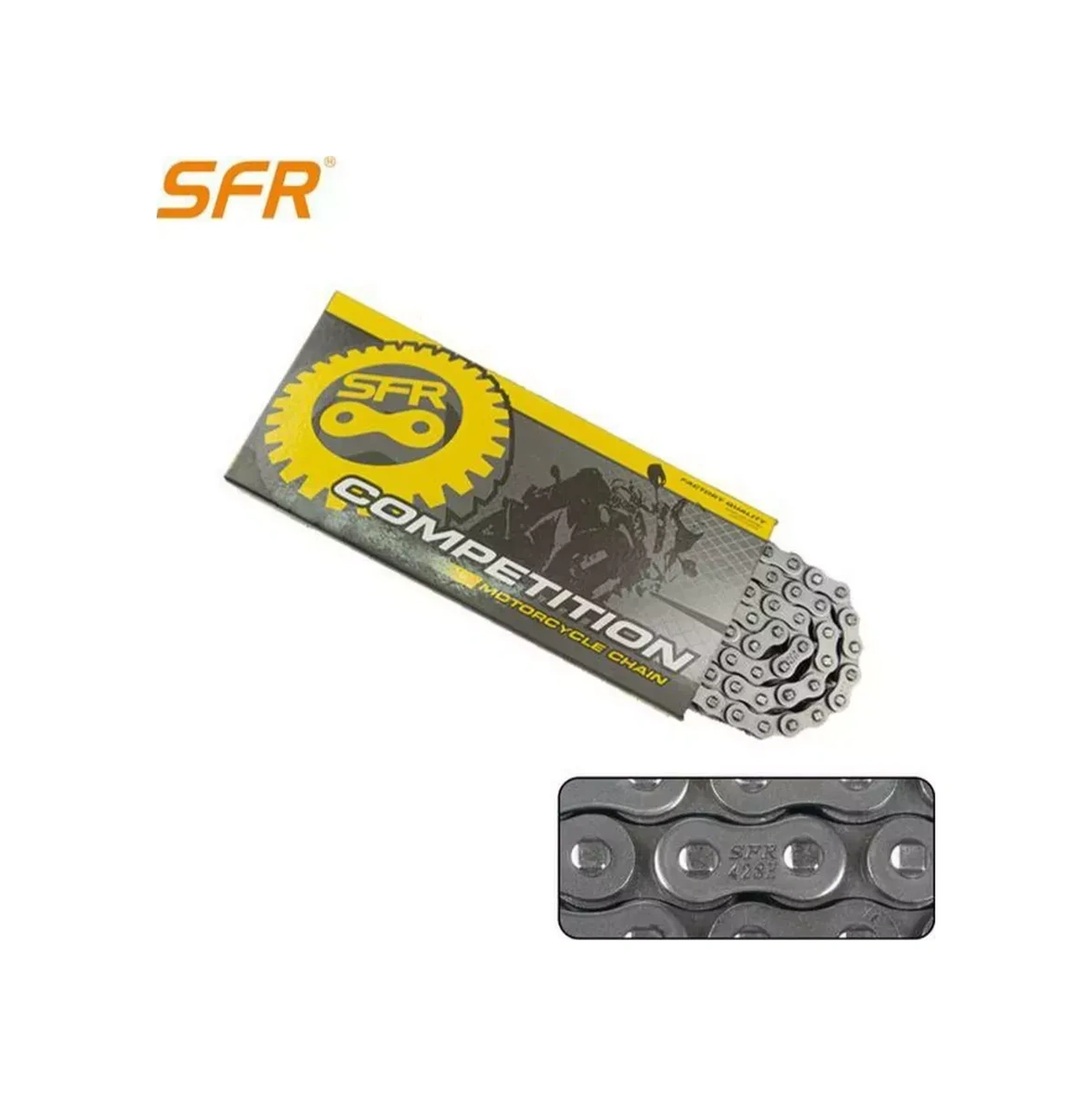 Victorymoto Motosiklet İçin Tahrik Zinciri 428 H - 110 Dişli Güçlendirilmiş 398866578