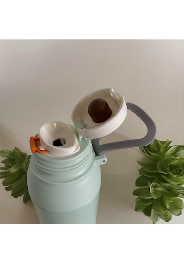 Prettify Yüksek Yalıtımlı Paslanmaz Çelik Bardaklı Sıcak/Soğuk Termos 700 ML