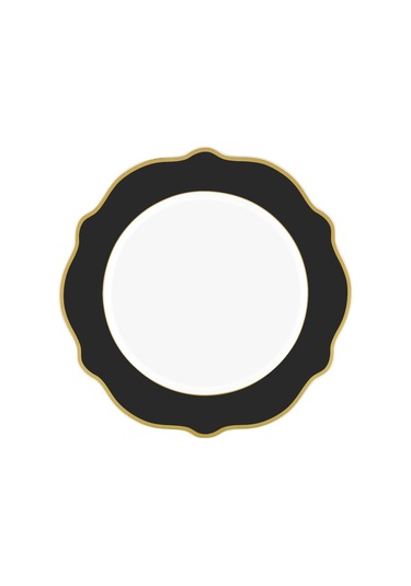 The Mia Jaswely Yemek Seti Siyah 24 Parça