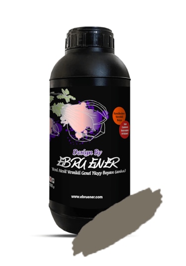Ebru Ener Anka Vernikli Genel Yüzey Boyası Vizon 1 KG